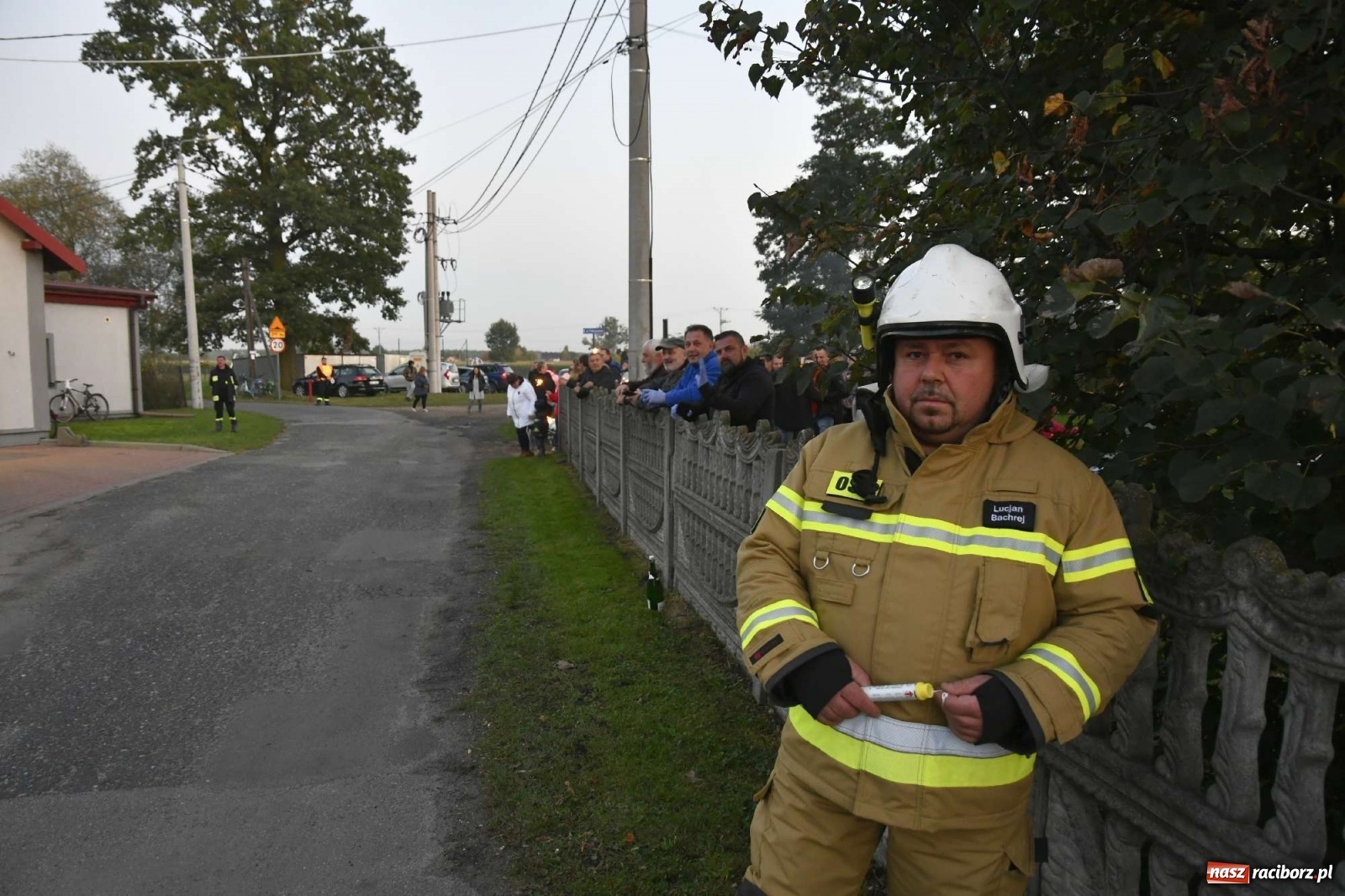 Zdjęcie w galerii na portalu naszraciborz.pl: Wielka feta w Budziskach. Pierwszy raz w historii wieś ma nowy wóz strażacki wiadomości z regionu
