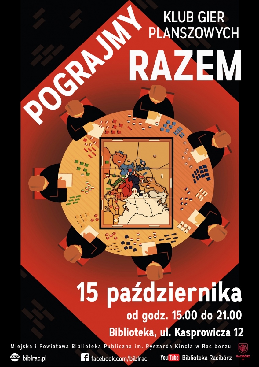 Zdjęcie w galerii na portalu naszraciborz.pl: Nadchodzący tydzień z raciborską Biblioteką wiadomości z regionu