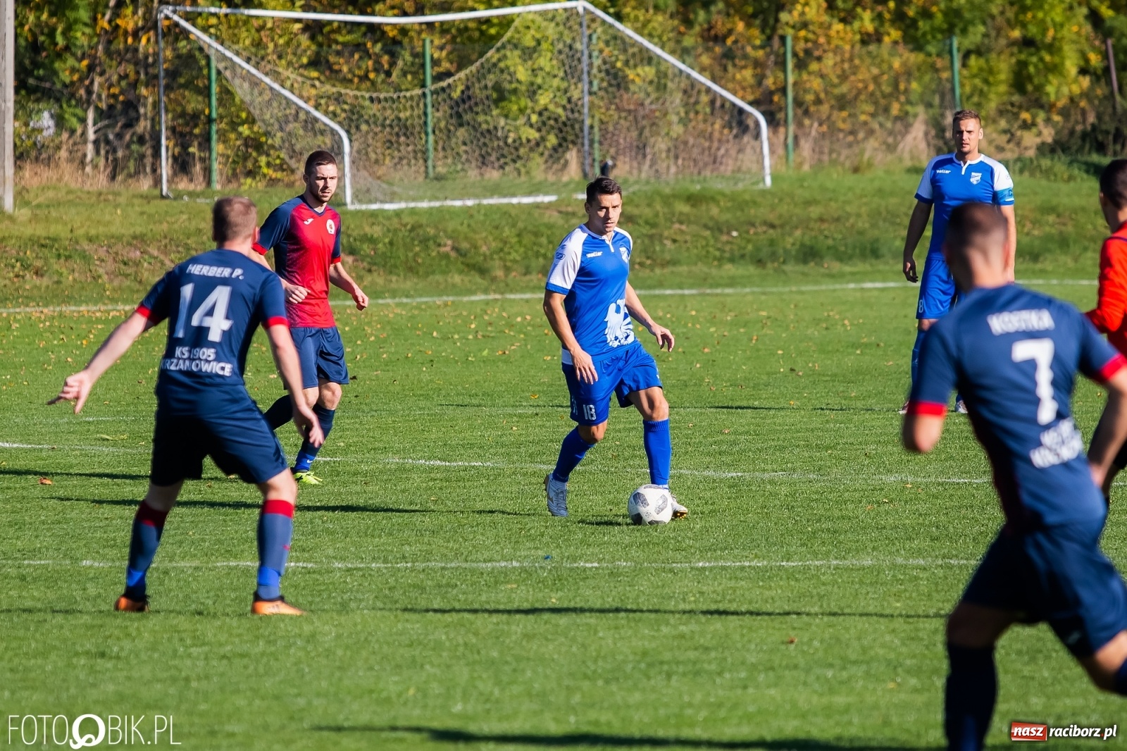 Zdjęcie w galerii na portalu naszraciborz.pl: Pogrom w Krzanowicach. Kolejne trzy punkty Unii Racibórz [FOTO] wiadomości z regionu