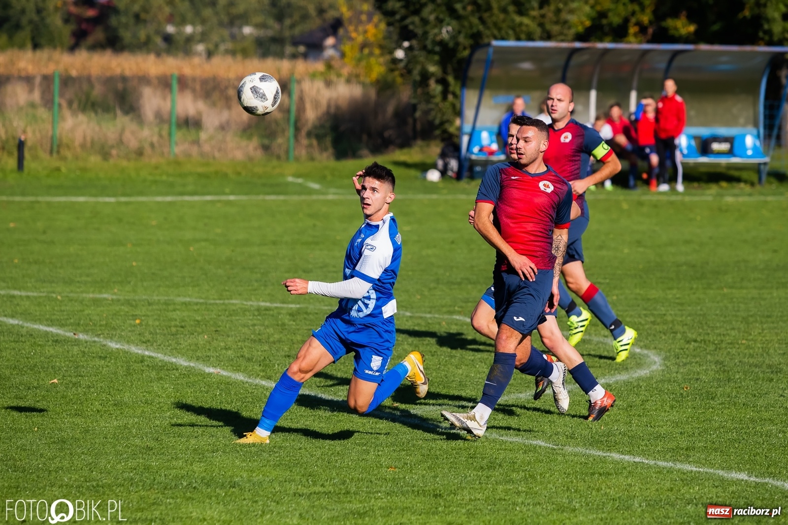 Zdjęcie w galerii na portalu naszraciborz.pl: Pogrom w Krzanowicach. Kolejne trzy punkty Unii Racibórz [FOTO] wiadomości z regionu