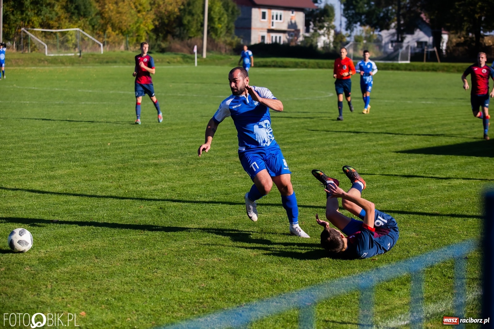 Zdjęcie w galerii na portalu naszraciborz.pl: Pogrom w Krzanowicach. Kolejne trzy punkty Unii Racibórz [FOTO] wiadomości z regionu