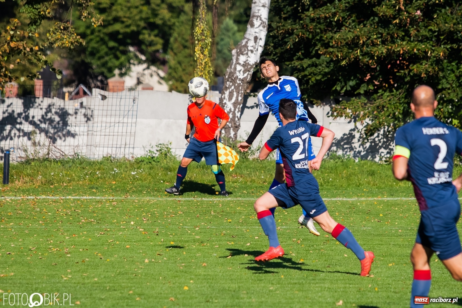 Zdjęcie w galerii na portalu naszraciborz.pl: Pogrom w Krzanowicach. Kolejne trzy punkty Unii Racibórz [FOTO] wiadomości z regionu