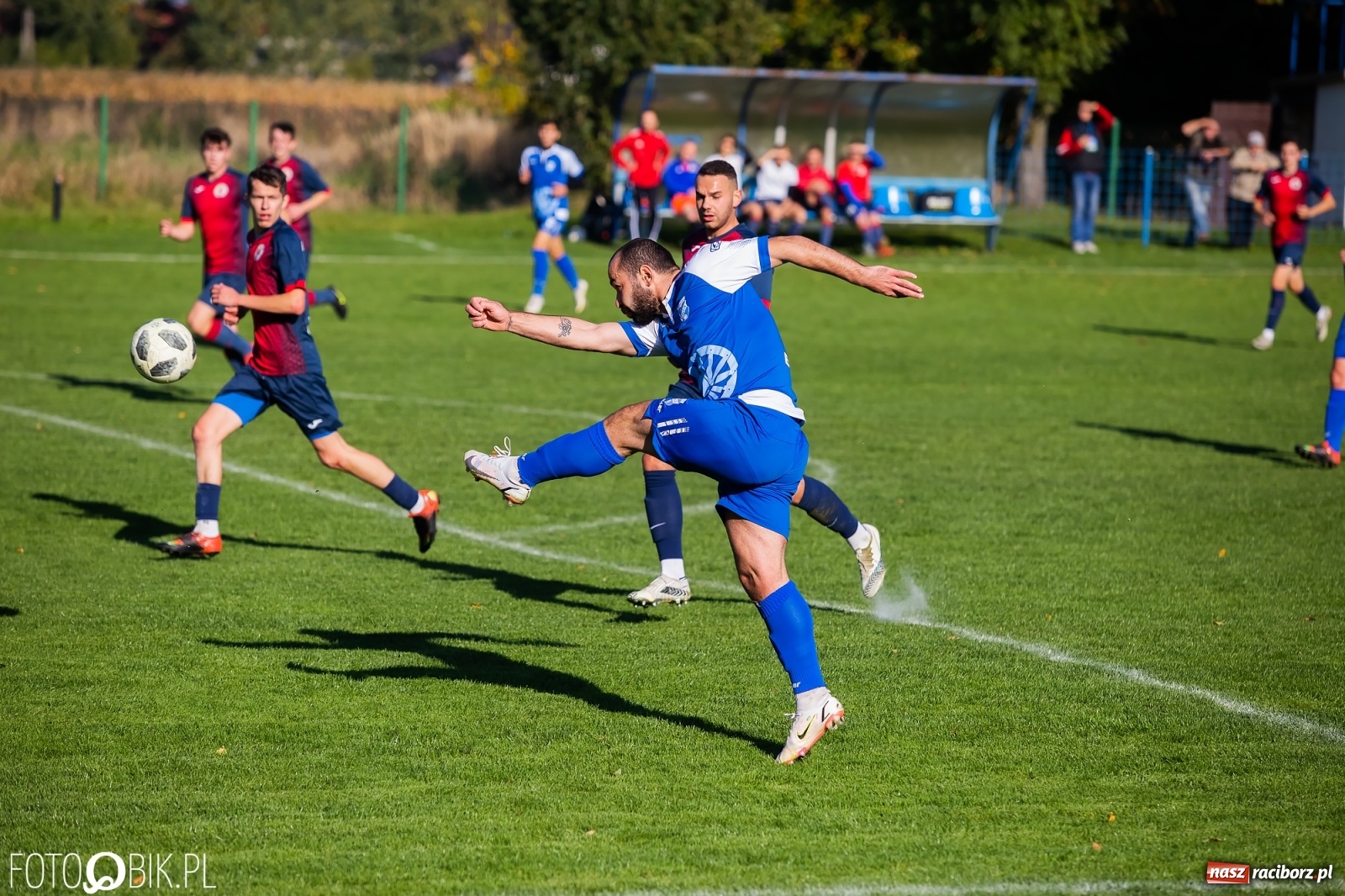 Zdjęcie w galerii na portalu naszraciborz.pl: Pogrom w Krzanowicach. Kolejne trzy punkty Unii Racibórz [FOTO] wiadomości z regionu