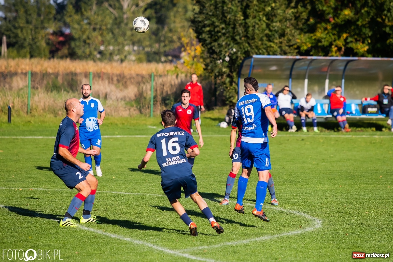 Zdjęcie w galerii na portalu naszraciborz.pl: Pogrom w Krzanowicach. Kolejne trzy punkty Unii Racibórz [FOTO] wiadomości z regionu