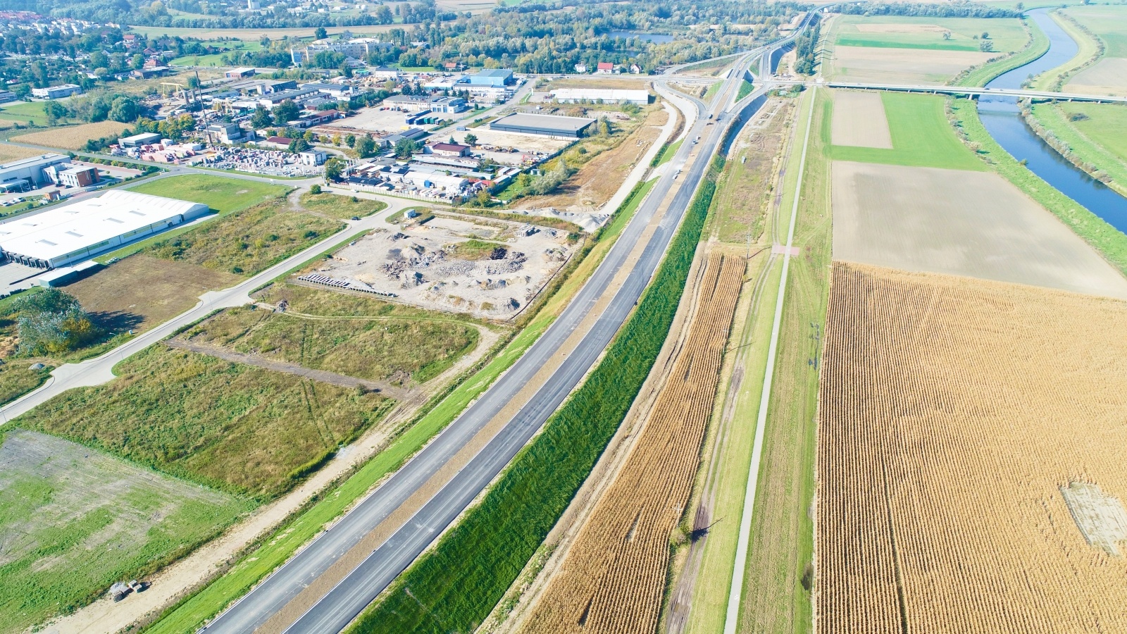 Zdjęcie w galerii na portalu naszraciborz.pl: Wschodnia obwodnica Raciborza - najnowsze zdjęcia i wideo wiadomości z regionu