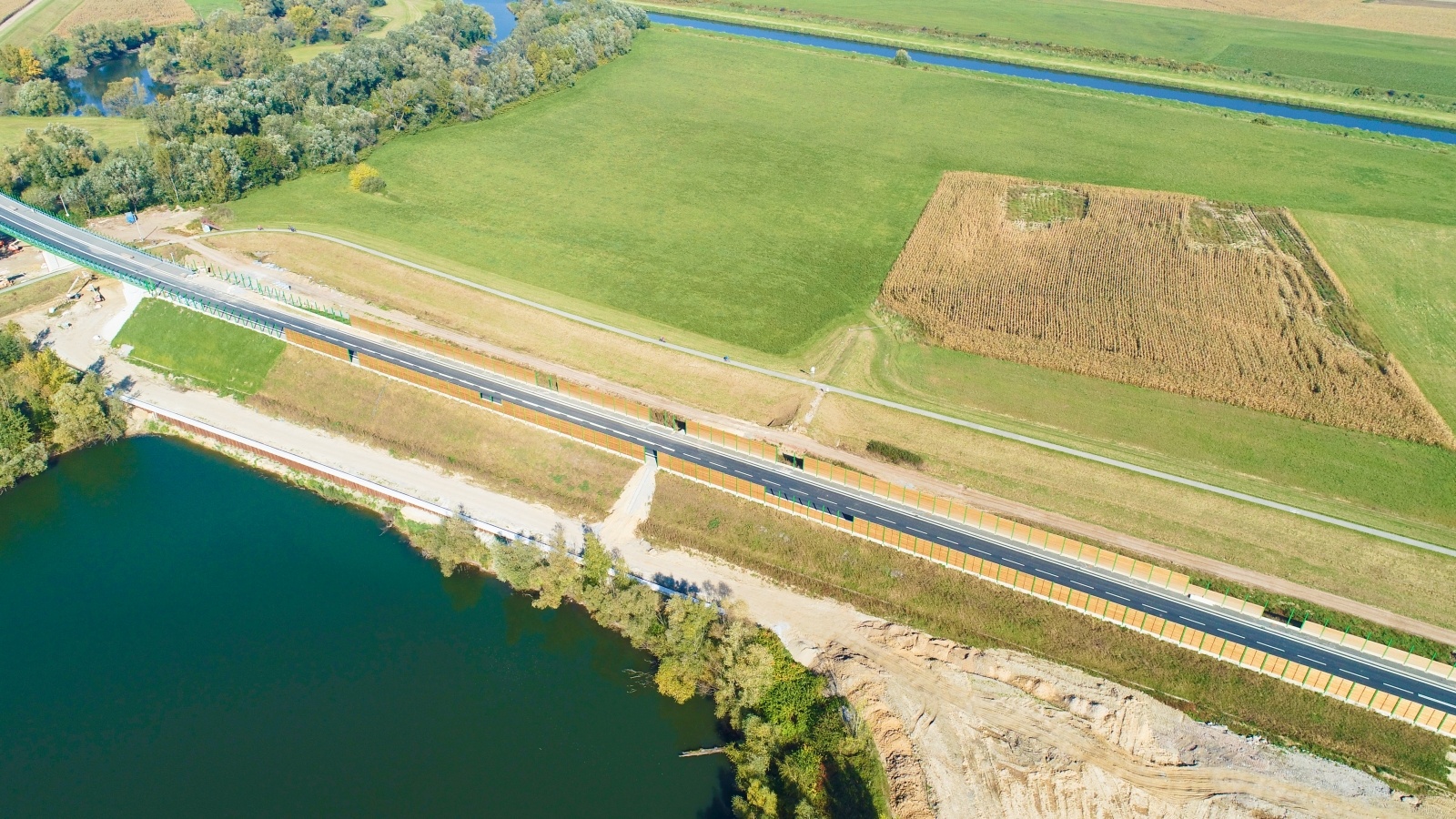 Zdjęcie w galerii na portalu naszraciborz.pl: Wschodnia obwodnica Raciborza - najnowsze zdjęcia i wideo wiadomości z regionu