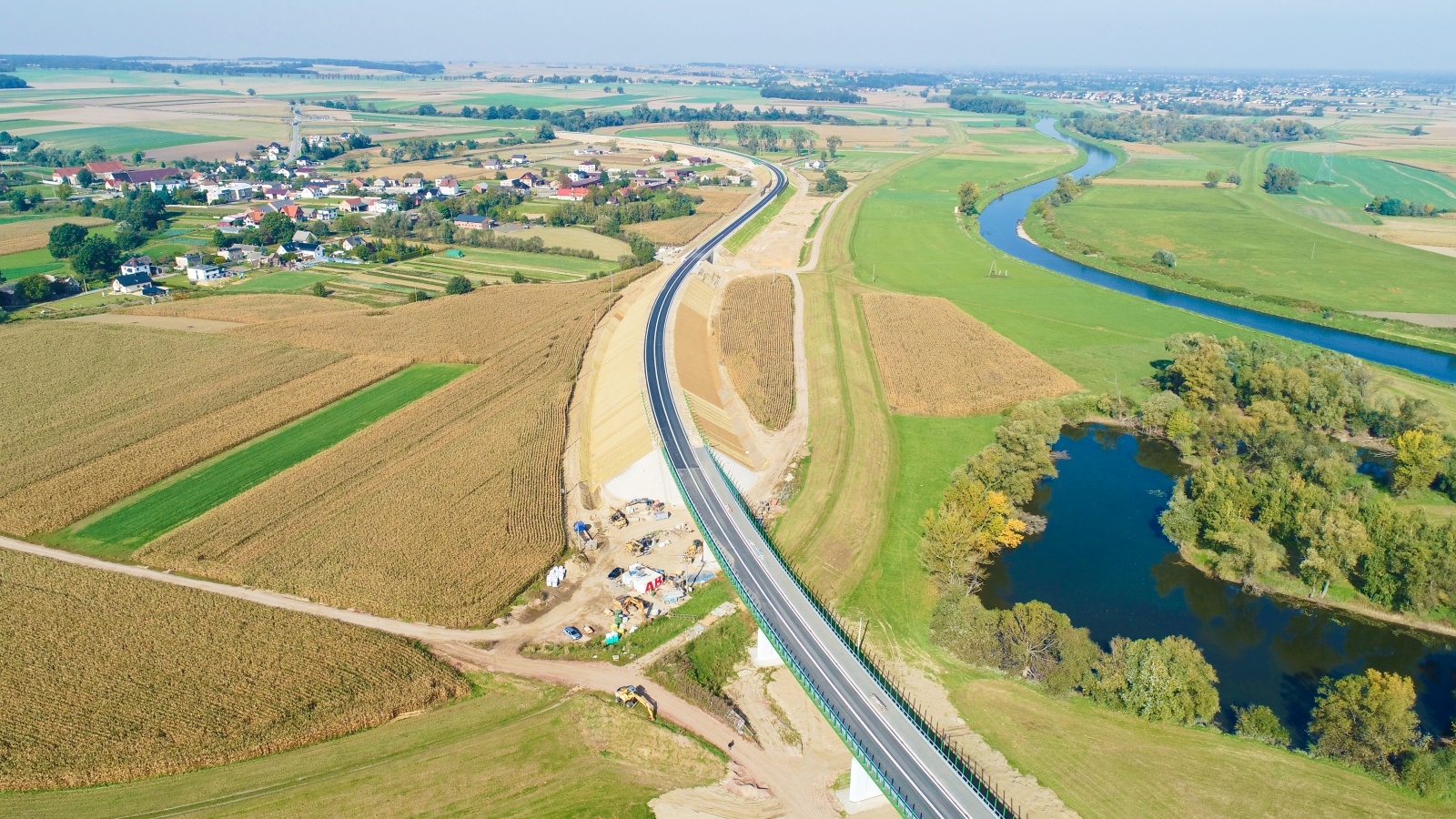 Zdjęcie w galerii na portalu naszraciborz.pl: Wschodnia obwodnica Raciborza - najnowsze zdjęcia i wideo wiadomości z regionu