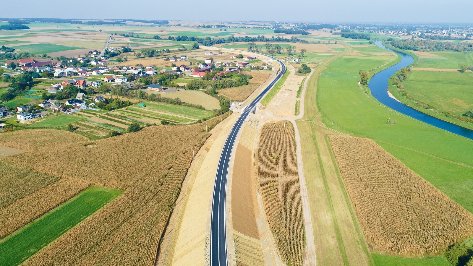 Zdjęcie w galerii na portalu naszraciborz.pl: Wschodnia obwodnica Raciborza - najnowsze zdjęcia i wideo wiadomości z regionu