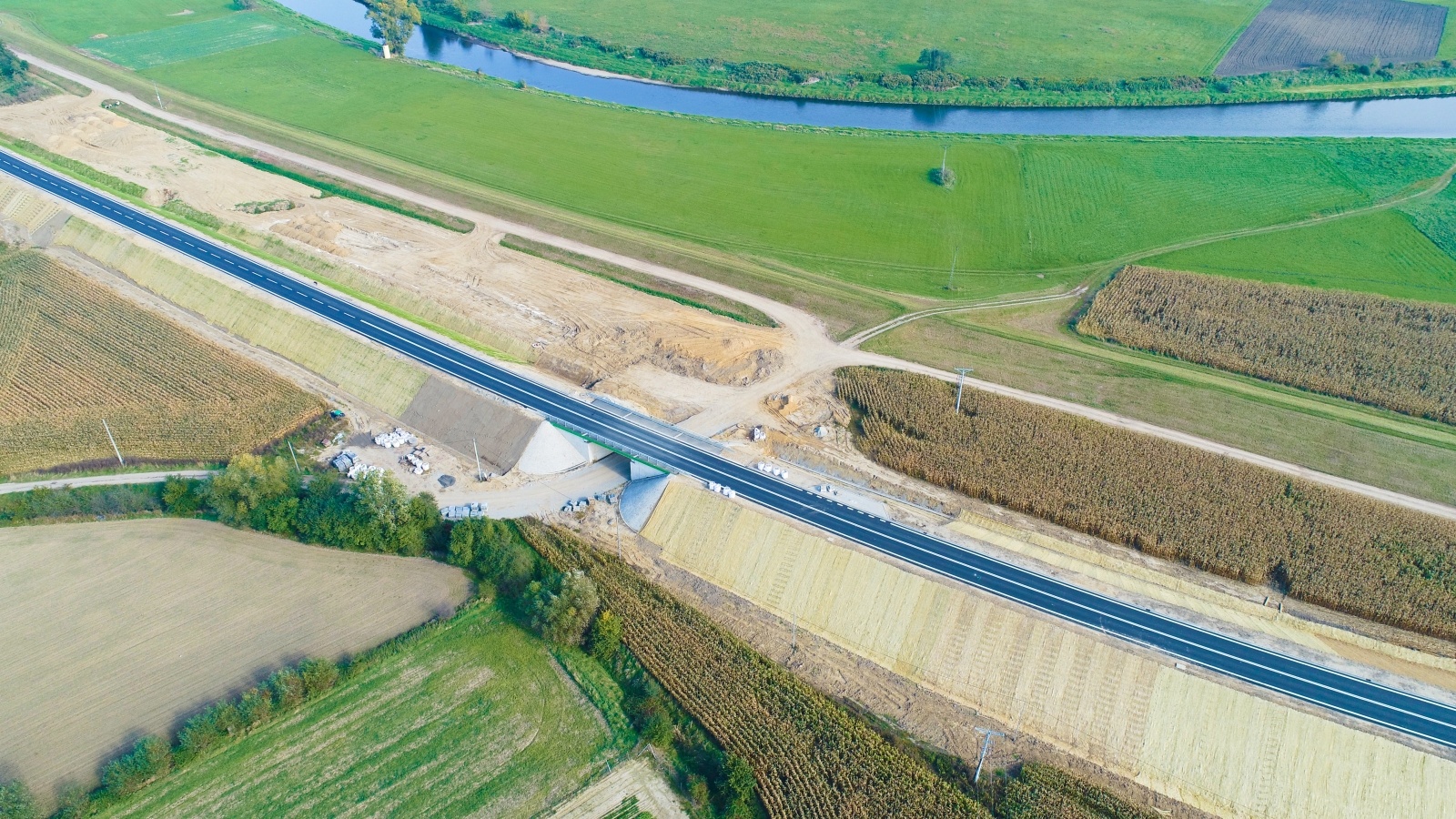 Zdjęcie w galerii na portalu naszraciborz.pl: Wschodnia obwodnica Raciborza - najnowsze zdjęcia i wideo wiadomości z regionu