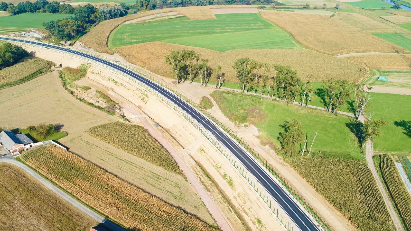 Zdjęcie w galerii na portalu naszraciborz.pl: Wschodnia obwodnica Raciborza - najnowsze zdjęcia i wideo wiadomości z regionu