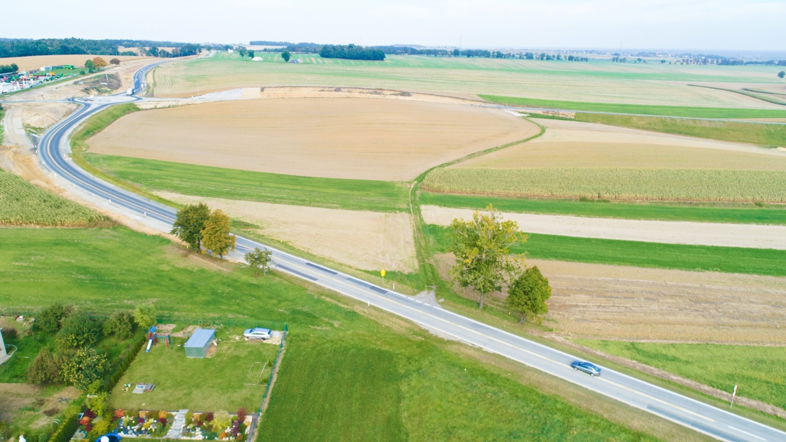 Zdjęcie w galerii na portalu naszraciborz.pl: Wschodnia obwodnica Raciborza - najnowsze zdjęcia i wideo wiadomości z regionu