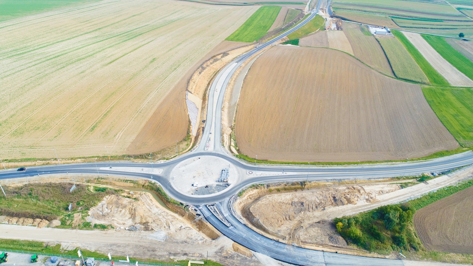 Zdjęcie w galerii na portalu naszraciborz.pl: Wschodnia obwodnica Raciborza - najnowsze zdjęcia i wideo wiadomości z regionu