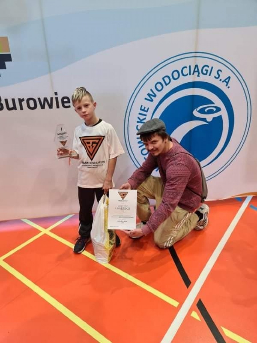 Zdjęcie w galerii na portalu naszraciborz.pl: Break Generation. Puchar dla raciborzanina wiadomości z regionu