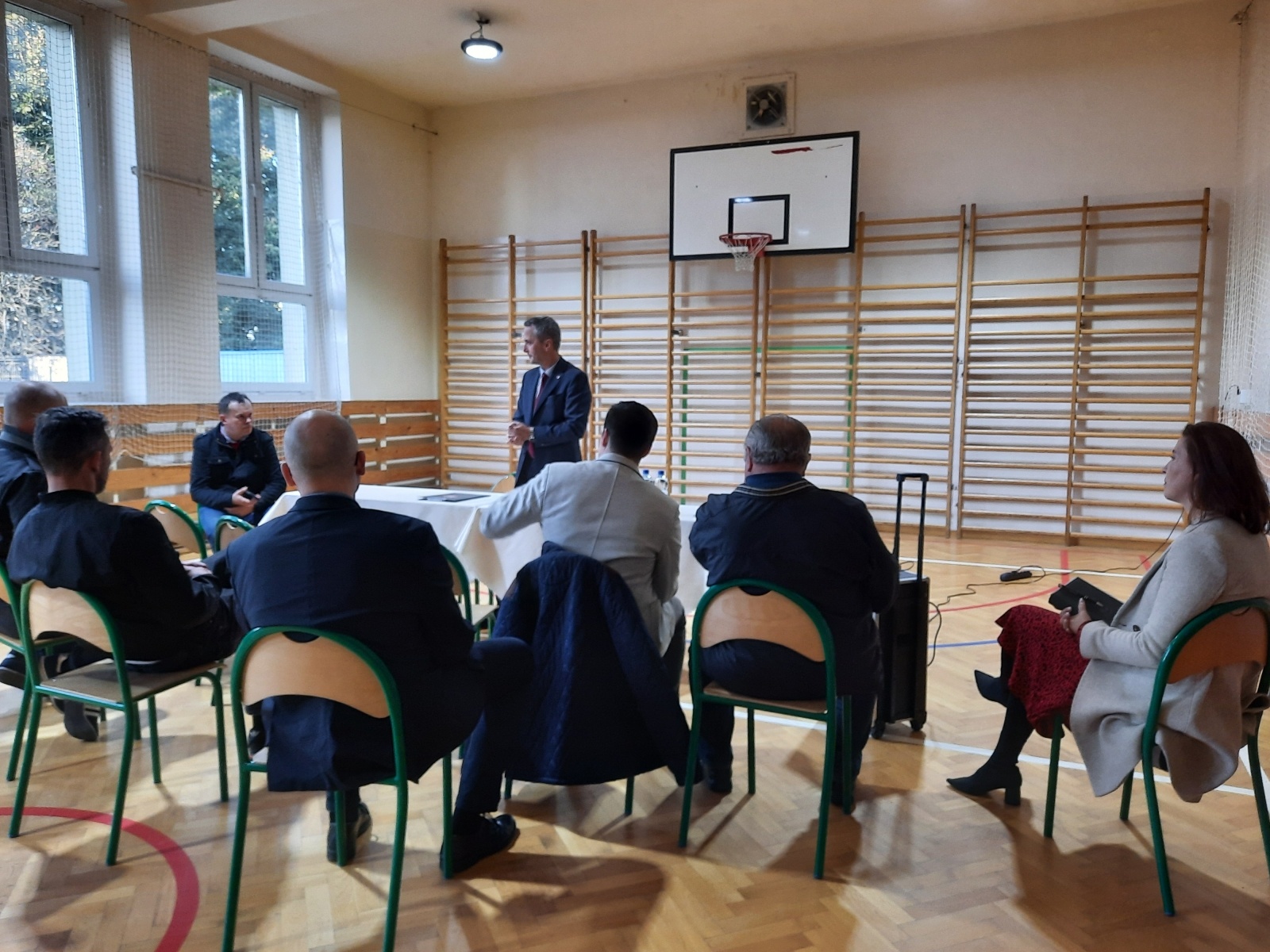 Zdjęcie w galerii na portalu naszraciborz.pl: Mieszkańcy Płoni i Ocic spotkali się z prezydentem wiadomości z regionu