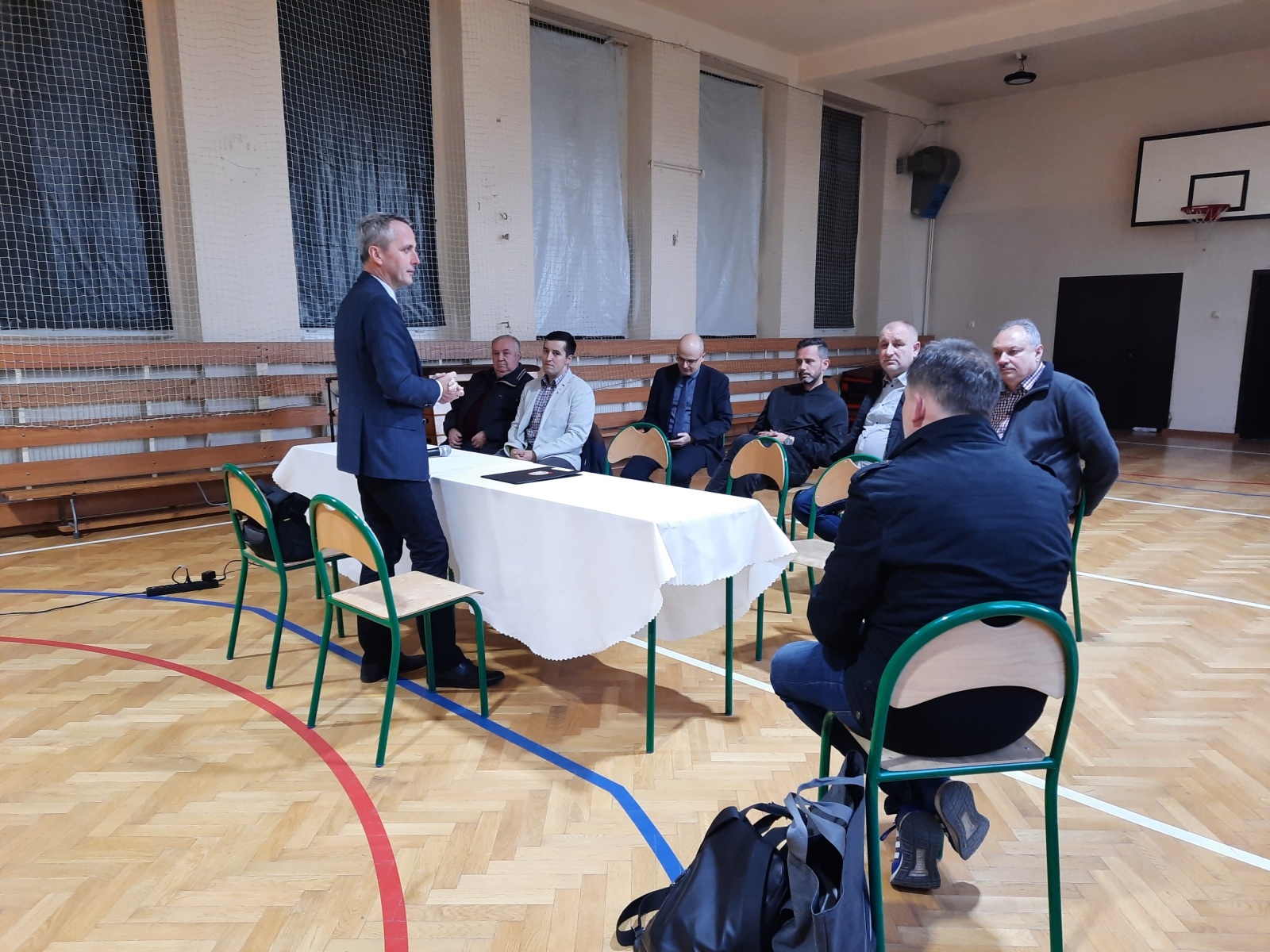 Zdjęcie w galerii na portalu naszraciborz.pl: Mieszkańcy Płoni i Ocic spotkali się z prezydentem wiadomości z regionu