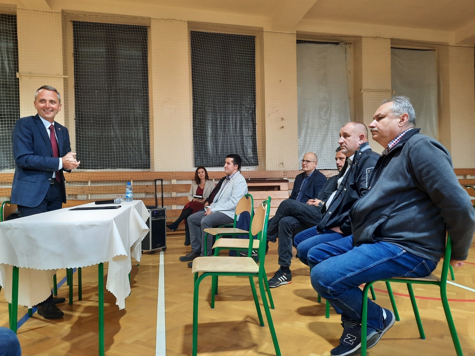 Zdjęcie w galerii na portalu naszraciborz.pl: Mieszkańcy Płoni i Ocic spotkali się z prezydentem wiadomości z regionu