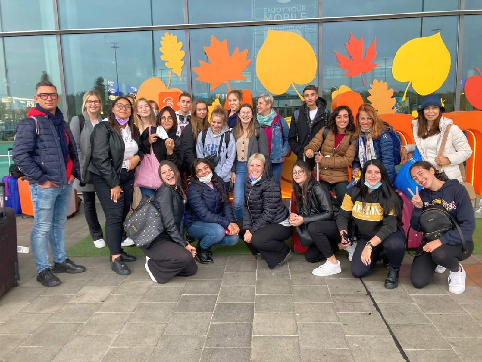 Zdjęcie w galerii na portalu naszraciborz.pl: Młodzież z Kasprowicza w luksemburskiej Ecole de Gestion et de Commerce wiadomości z regionu