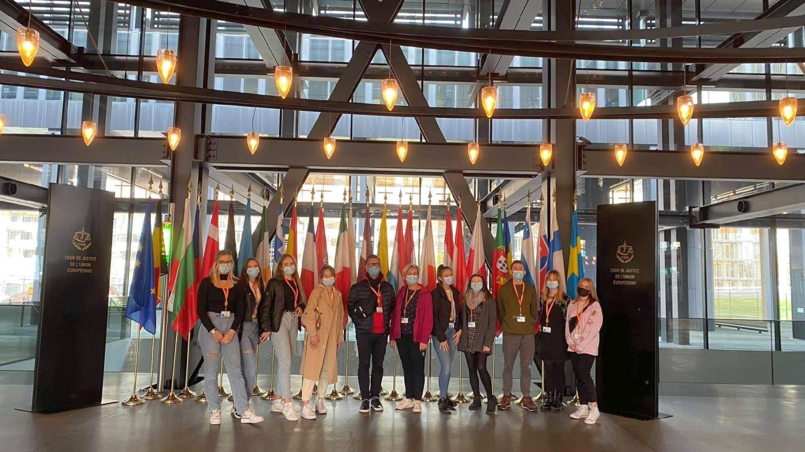 Zdjęcie w galerii na portalu naszraciborz.pl: Młodzież z Kasprowicza w luksemburskiej Ecole de Gestion et de Commerce wiadomości z regionu