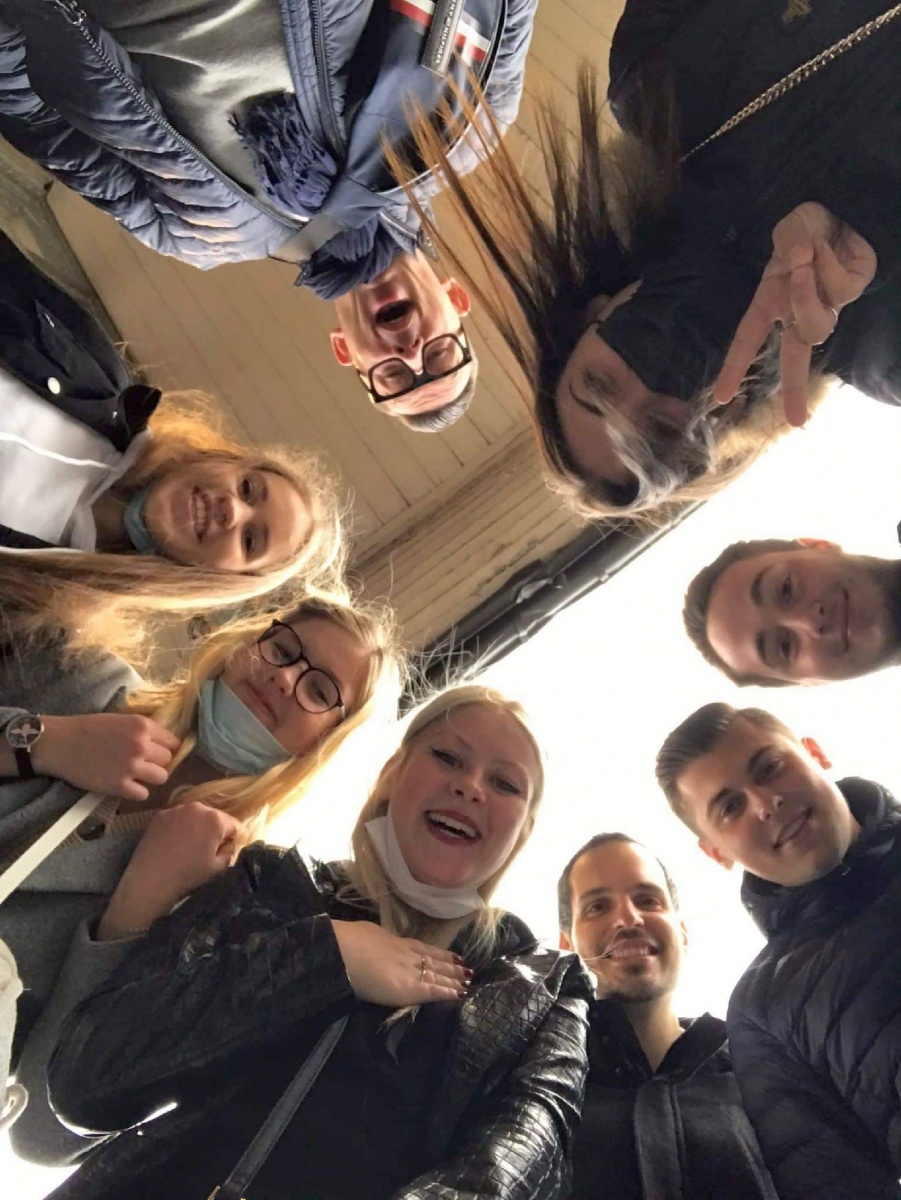 Zdjęcie w galerii na portalu naszraciborz.pl: Młodzież z Kasprowicza w luksemburskiej Ecole de Gestion et de Commerce wiadomości z regionu