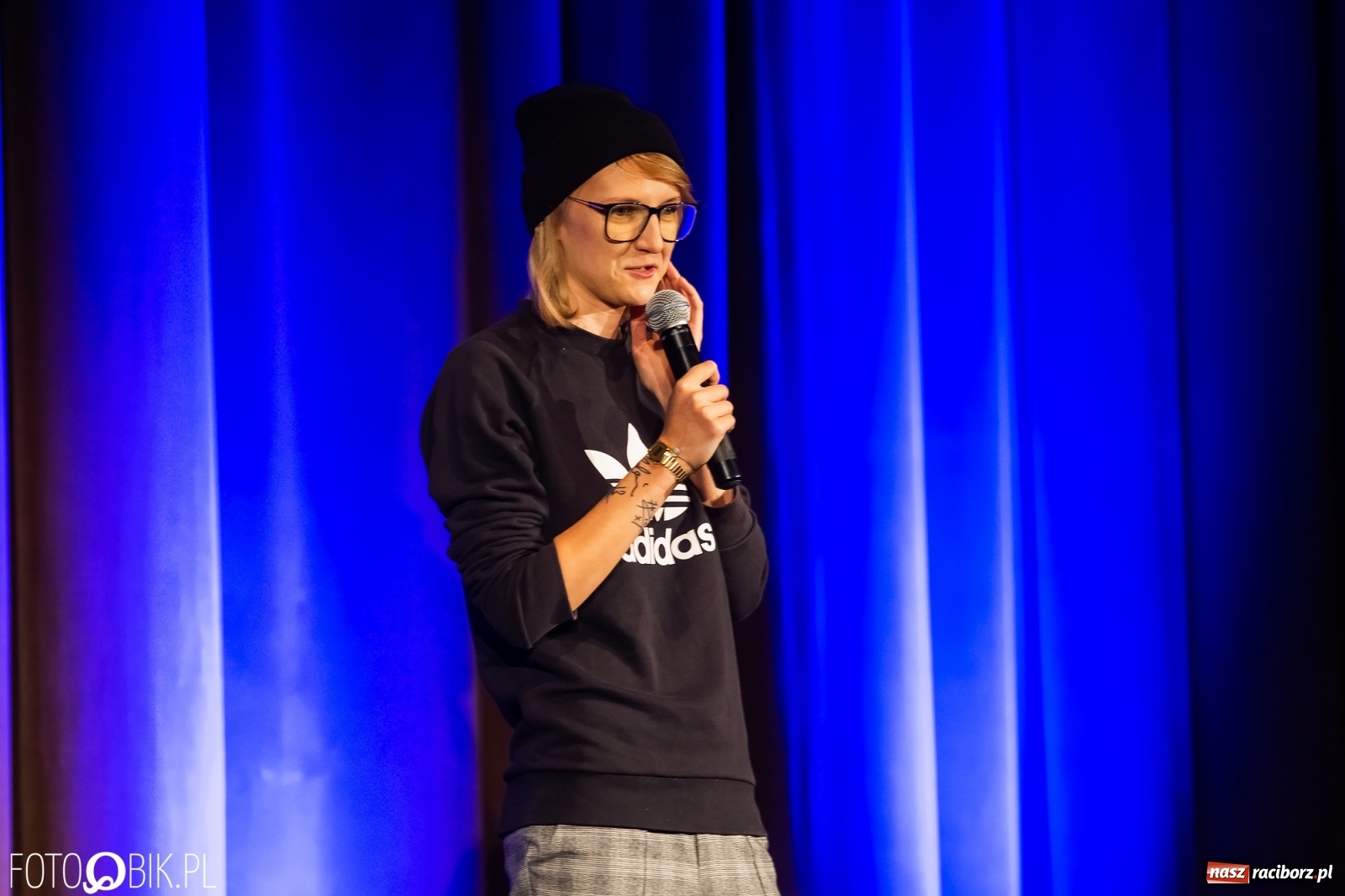 Zdjęcie w galerii na portalu naszraciborz.pl: Olka Szczęśniak z nowym programem w Raciborskim Centrum Kultury wiadomości z regionu