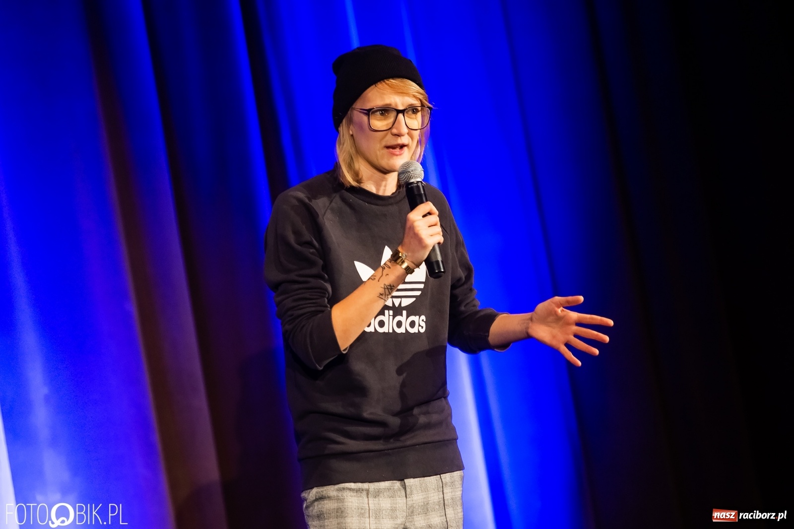 Zdjęcie w galerii na portalu naszraciborz.pl: Olka Szczęśniak z nowym programem w Raciborskim Centrum Kultury wiadomości z regionu