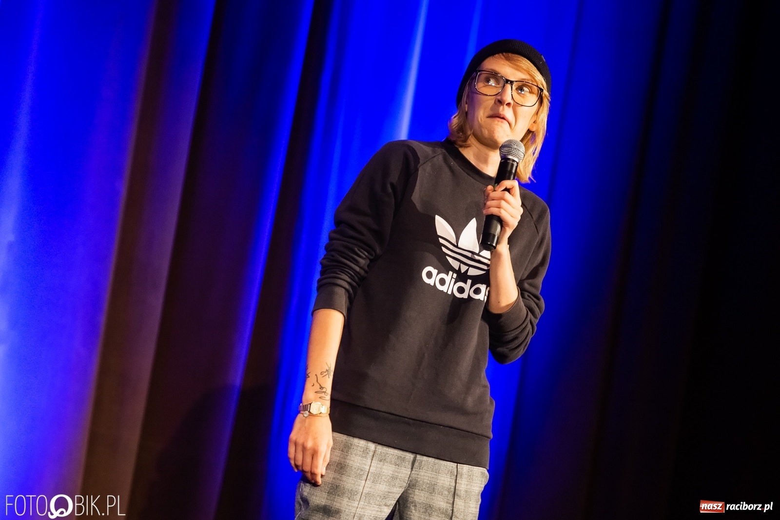 Zdjęcie w galerii na portalu naszraciborz.pl: Olka Szczęśniak z nowym programem w Raciborskim Centrum Kultury wiadomości z regionu