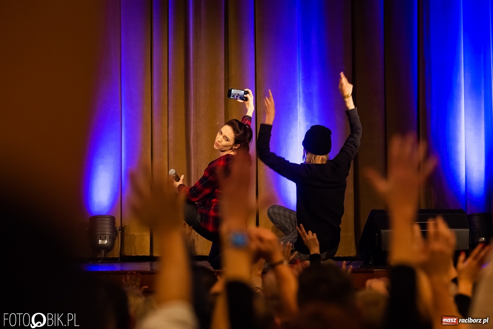 Zdjęcie w galerii na portalu naszraciborz.pl: Olka Szczęśniak z nowym programem w Raciborskim Centrum Kultury wiadomości z regionu