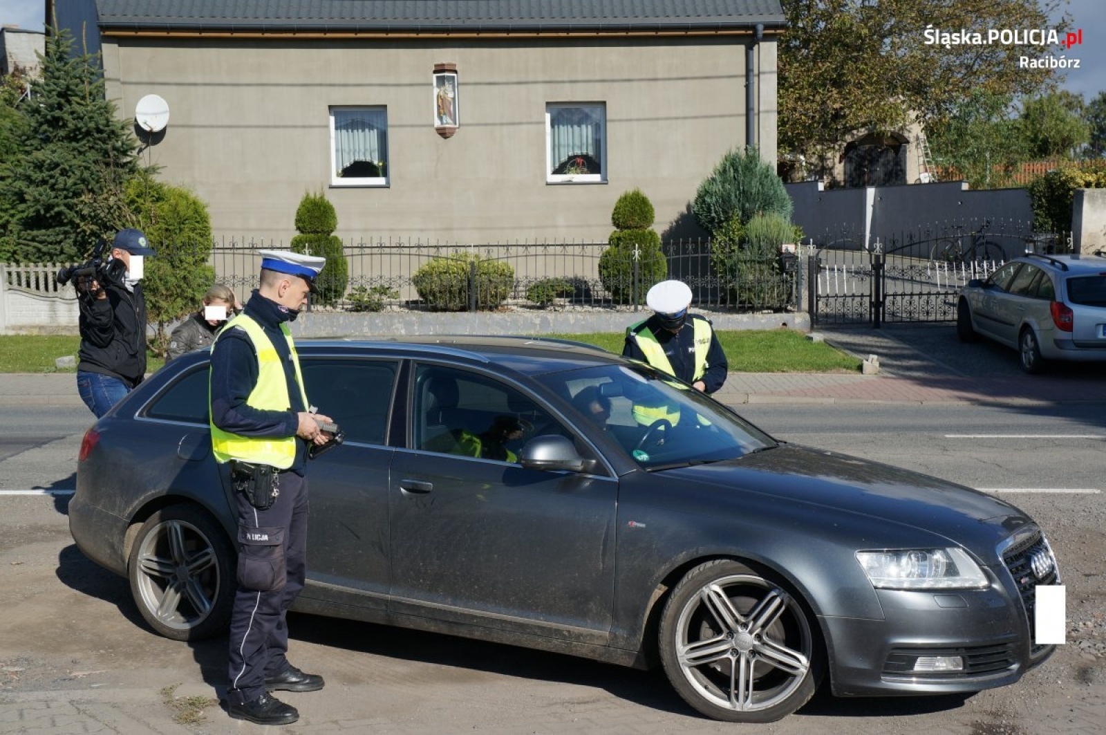 Zdjęcie w galerii na portalu naszraciborz.pl: Wspólne działania raciborskiej i głubczyckiej drogówki wiadomości z regionu