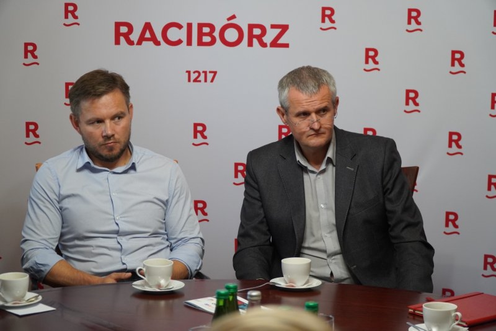 Zdjęcie w galerii na portalu naszraciborz.pl: Początek był nerwowy. Spotkanie władz miasta z wykonawcą robót na DW 935 Racibórz-Rybnik wiadomości z regionu