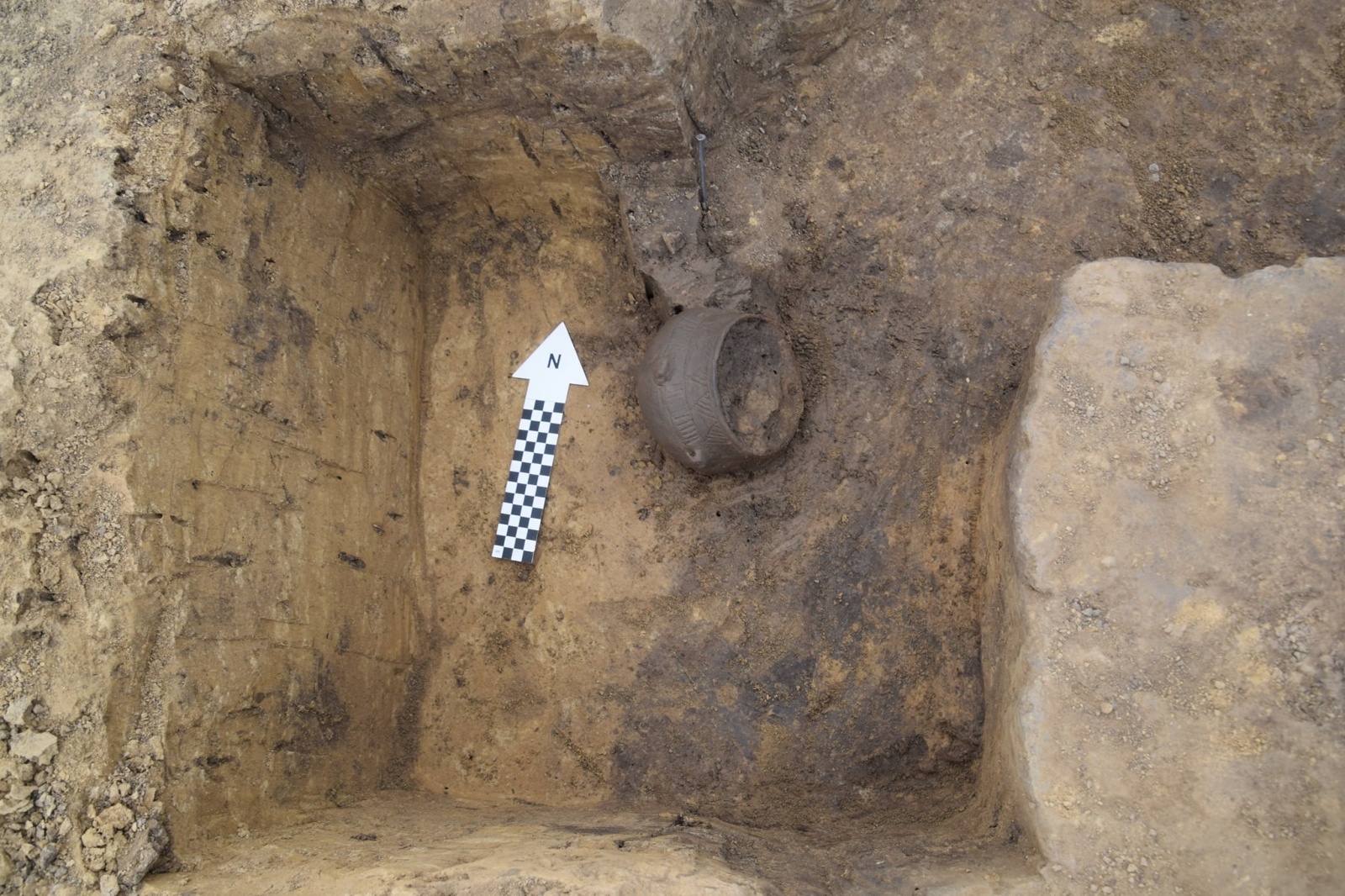 Zdjęcie w galerii na portalu naszraciborz.pl: Podczas wykopalisk na Starej Wsi odkryto amfory wiadomości z regionu