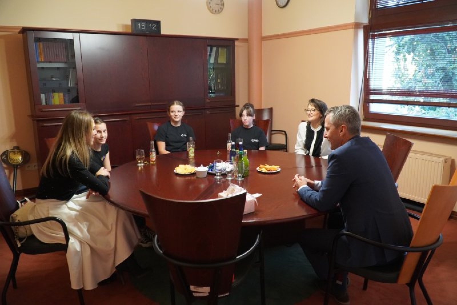 Zdjęcie w galerii na portalu naszraciborz.pl: Raciborska Skaza gościła u prezydenta wiadomości z regionu