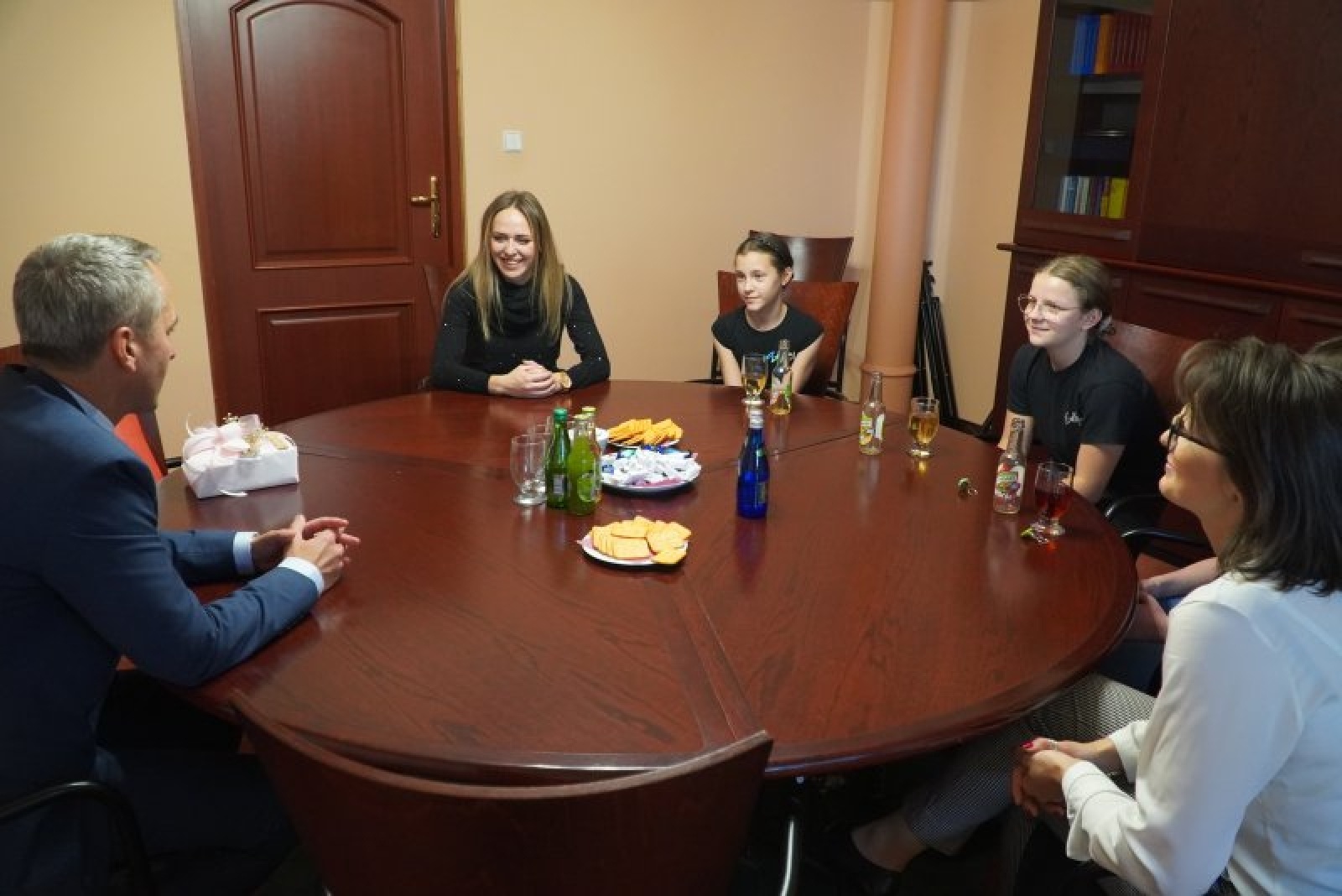 Zdjęcie w galerii na portalu naszraciborz.pl: Raciborska Skaza gościła u prezydenta wiadomości z regionu