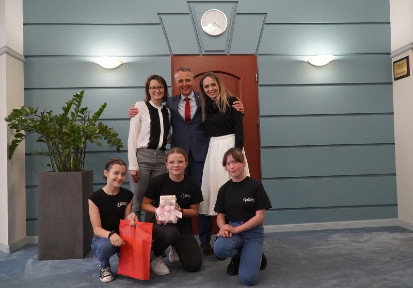 Zdjęcie w galerii na portalu naszraciborz.pl: Raciborska Skaza gościła u prezydenta wiadomości z regionu