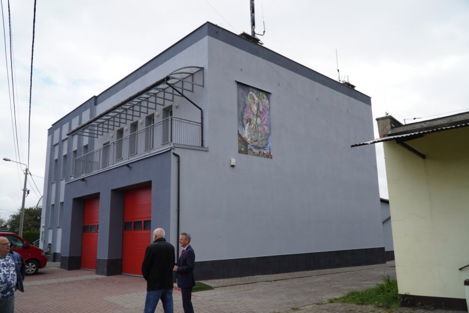 Zdjęcie w galerii na portalu naszraciborz.pl: Budynek OSP w Miedoni po remoncie wiadomości z regionu