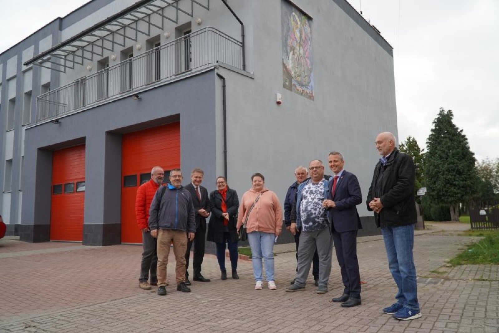 Zdjęcie w galerii na portalu naszraciborz.pl: Budynek OSP w Miedoni po remoncie wiadomości z regionu