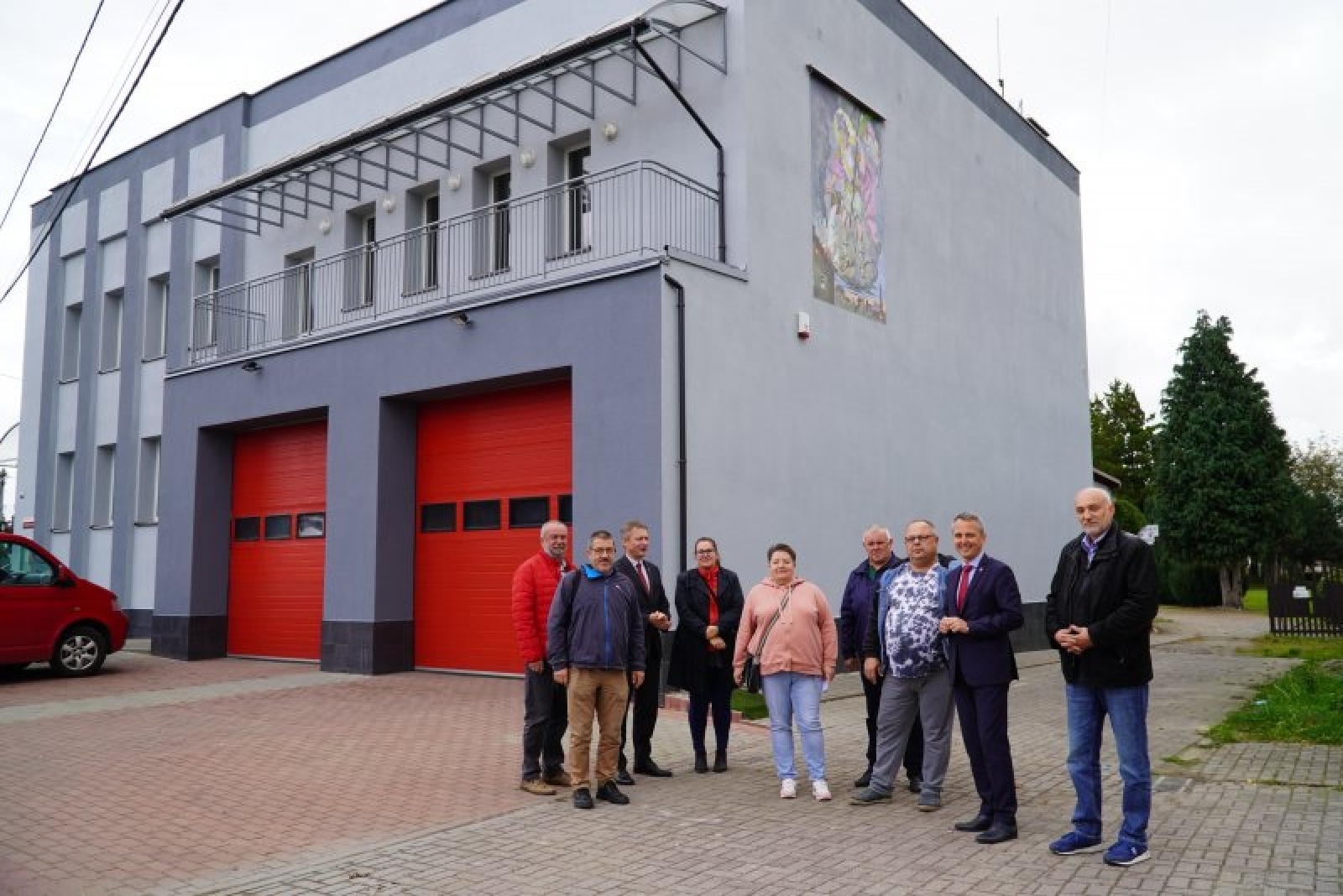 Zdjęcie w galerii na portalu naszraciborz.pl: Budynek OSP w Miedoni po remoncie wiadomości z regionu