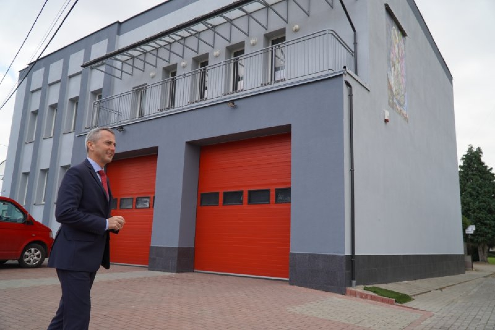 Zdjęcie w galerii na portalu naszraciborz.pl: Budynek OSP w Miedoni po remoncie wiadomości z regionu