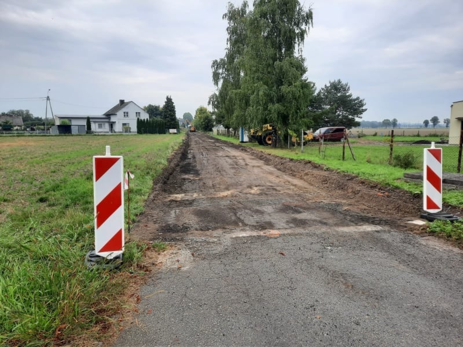 Zdjęcie w galerii na portalu naszraciborz.pl: Ulica Ogrodowa w Wojnowicach z nową nawierzchnią wiadomości z regionu