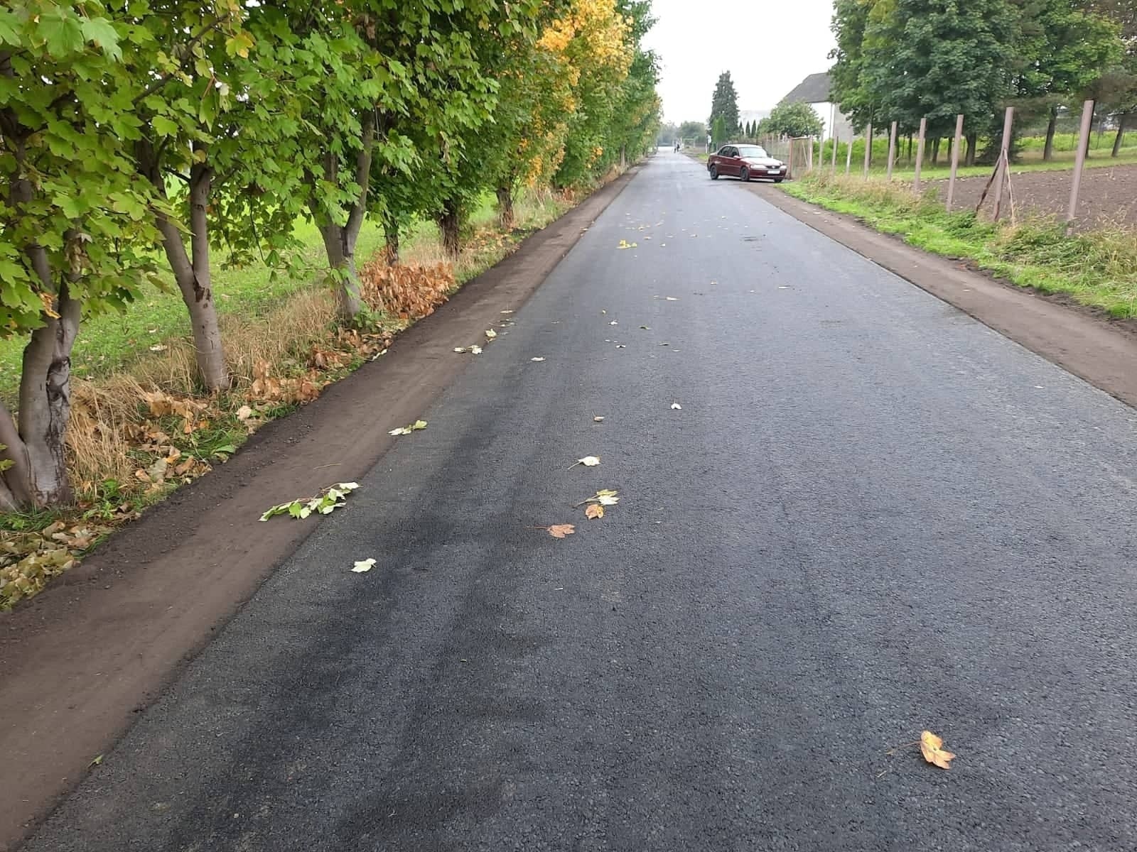 Zdjęcie w galerii na portalu naszraciborz.pl: Ulica Ogrodowa w Wojnowicach z nową nawierzchnią wiadomości z regionu