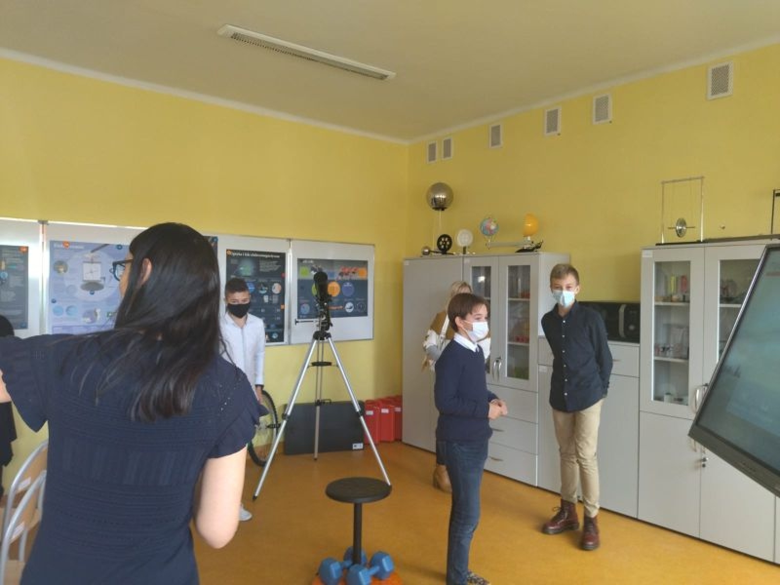 Zdjęcie w galerii na portalu naszraciborz.pl: Nauka jest fajna! Szkoła w Kuźni Raciborskiej ma nowoczesne pracownie wiadomości z regionu