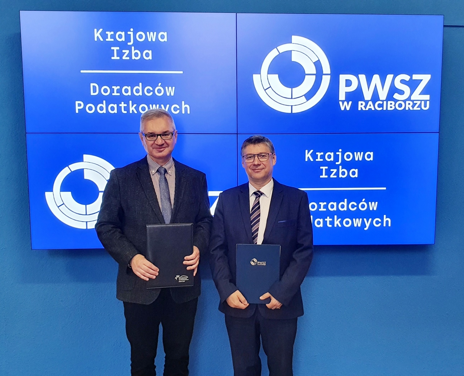 Zdjęcie w galerii na portalu naszraciborz.pl: Krajowa Izba Doradców Podatkowych podpisała porozumienie z PWSZ w Raciborzu wiadomości z regionu