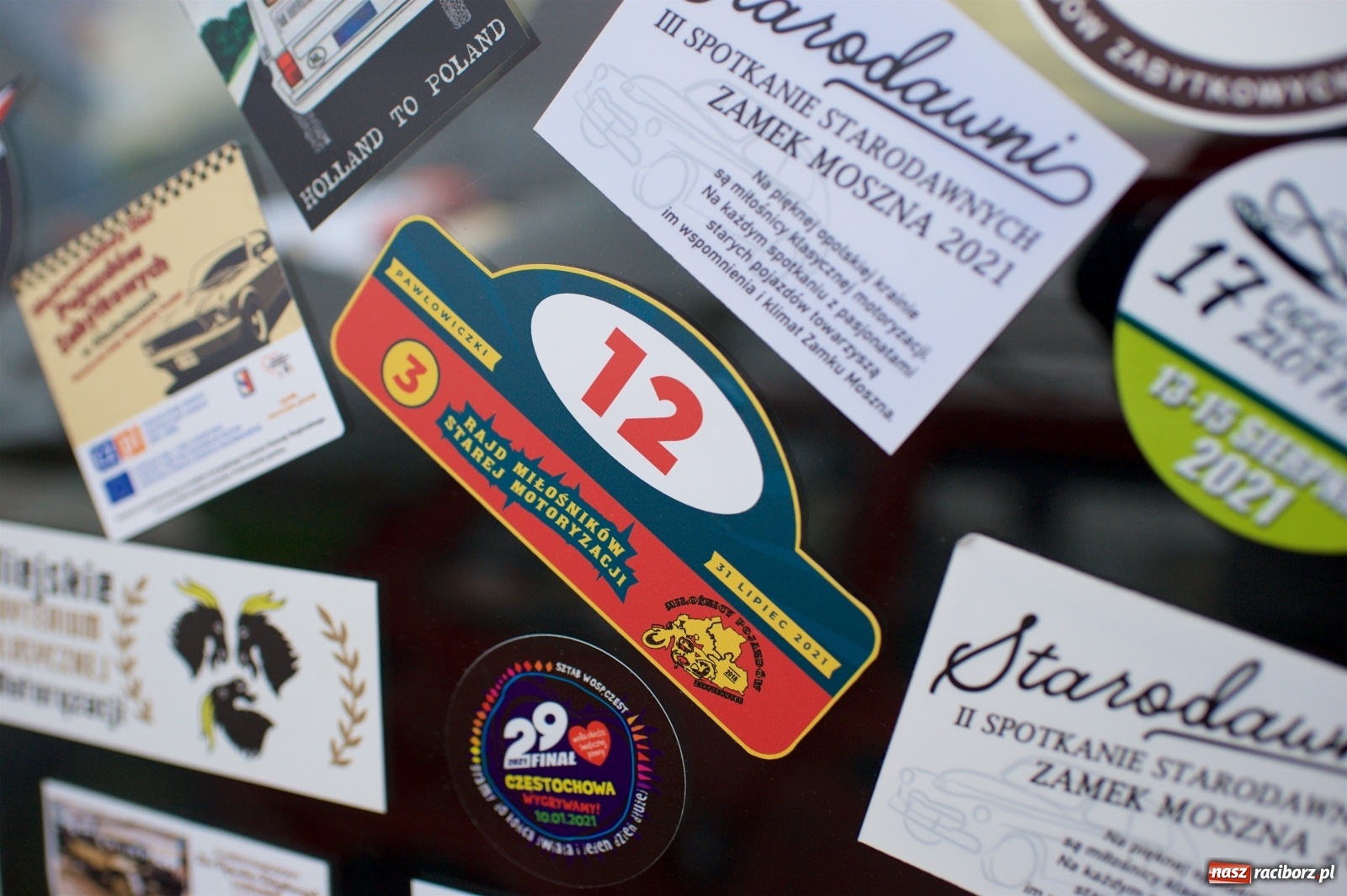 Zdjęcie w galerii na portalu naszraciborz.pl: Amerykański krążownik szos na zlocie w Zabełkowie [FOTO i WIDEO] wiadomości z regionu