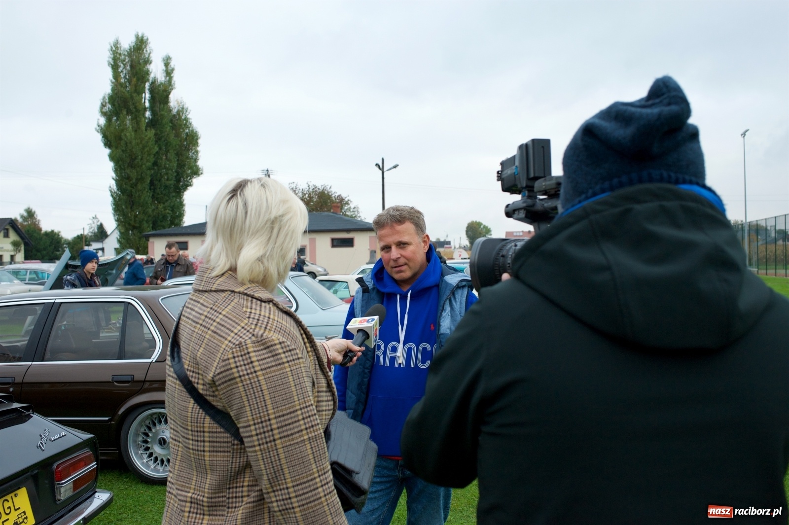 Zdjęcie w galerii na portalu naszraciborz.pl: Amerykański krążownik szos na zlocie w Zabełkowie [FOTO i WIDEO] wiadomości z regionu