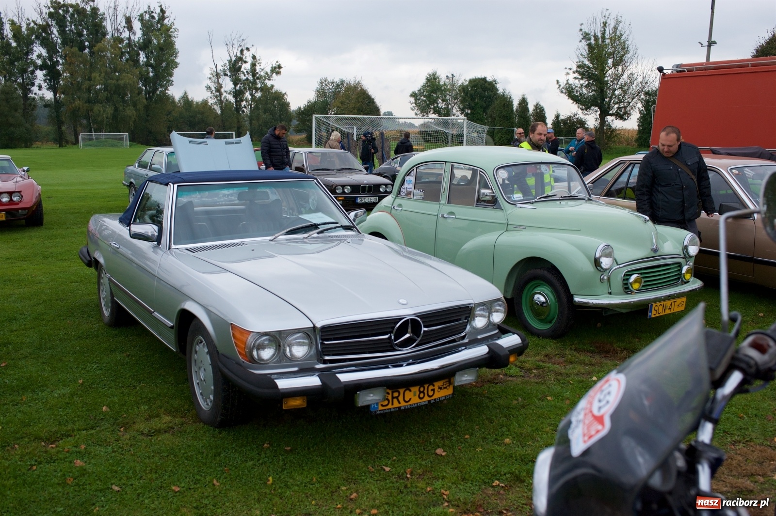 Zdjęcie w galerii na portalu naszraciborz.pl: Amerykański krążownik szos na zlocie w Zabełkowie [FOTO i WIDEO] wiadomości z regionu