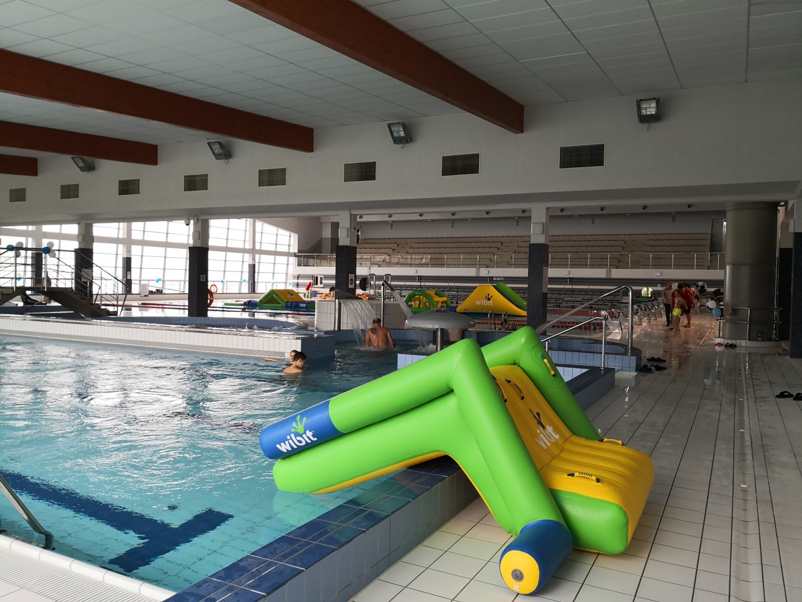 Zdjęcie w galerii na portalu naszraciborz.pl: Raciborski aquapark przy Zamkowej znów tętni życiem! wiadomości z regionu