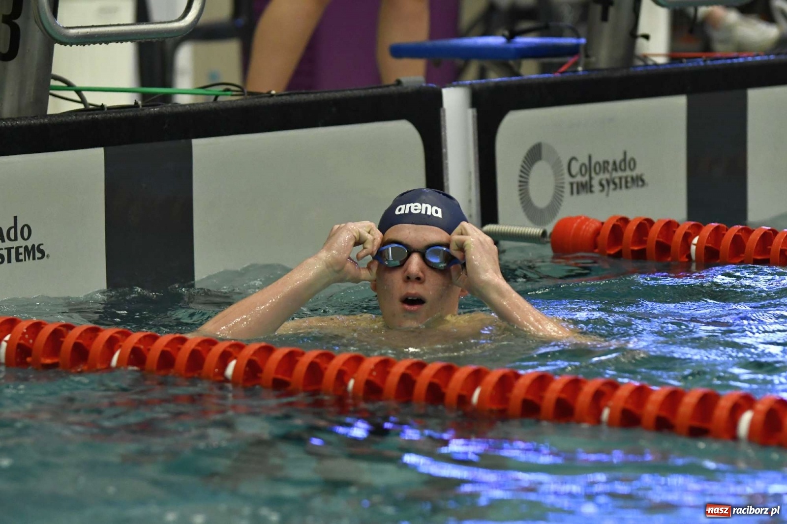 Zdjęcie w galerii na portalu naszraciborz.pl: Pływackie sprinty na pływalni ZSOMS [FOTO i WIDEO] wiadomości z regionu