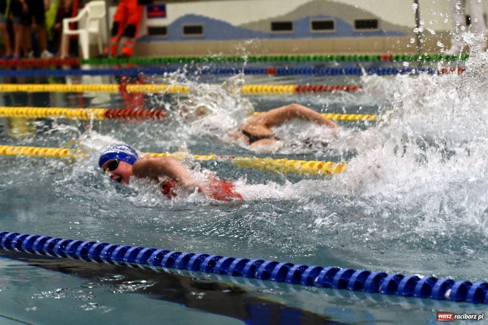 Zdjęcie w galerii na portalu naszraciborz.pl: Pływackie sprinty na pływalni ZSOMS [FOTO i WIDEO] wiadomości z regionu