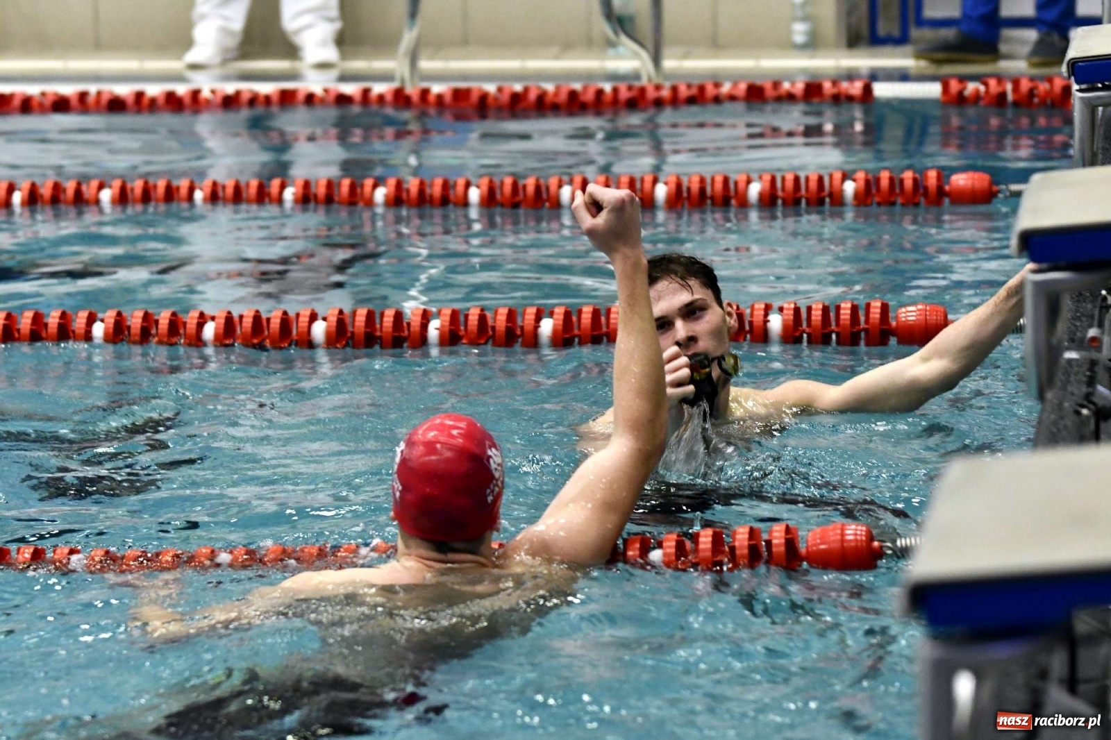 Zdjęcie w galerii na portalu naszraciborz.pl: Pływackie sprinty na pływalni ZSOMS [FOTO i WIDEO] wiadomości z regionu