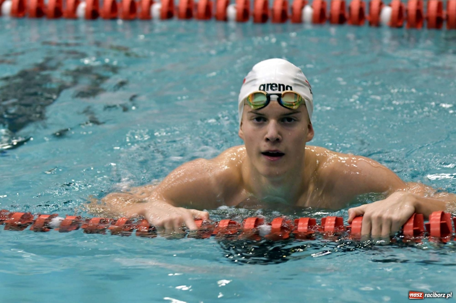 Zdjęcie w galerii na portalu naszraciborz.pl: Pływackie sprinty na pływalni ZSOMS [FOTO i WIDEO] wiadomości z regionu