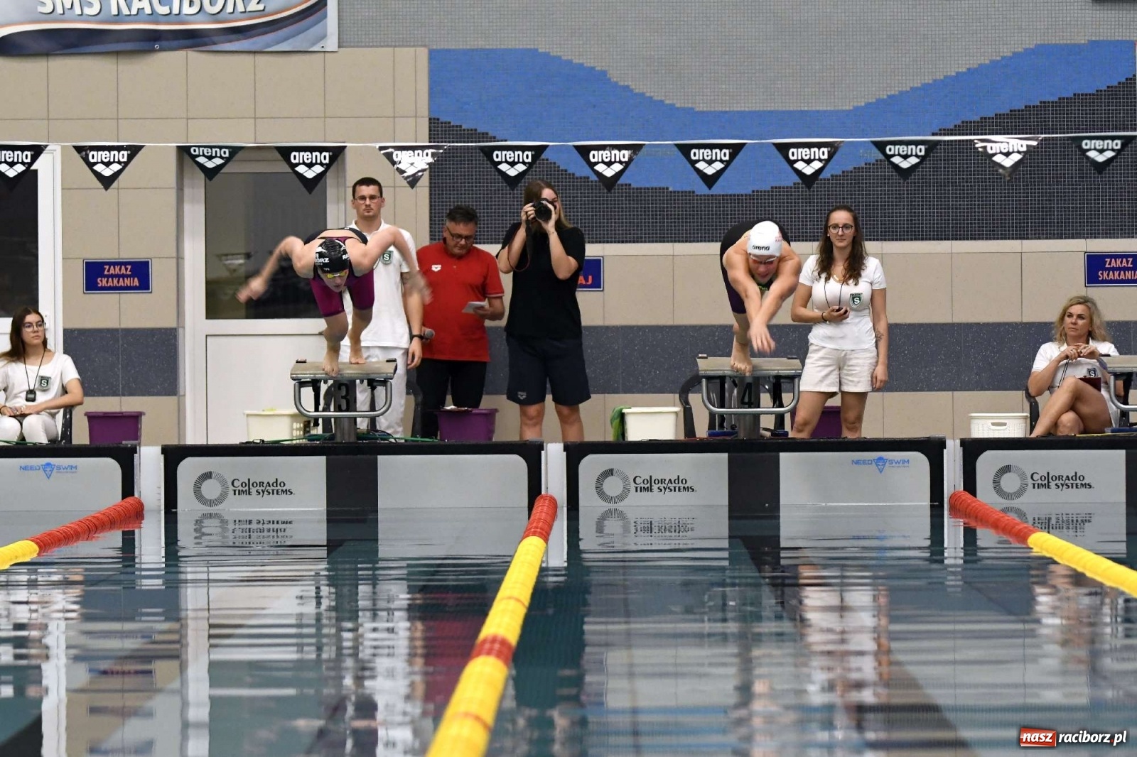 Zdjęcie w galerii na portalu naszraciborz.pl: Pływackie sprinty na pływalni ZSOMS [FOTO i WIDEO] wiadomości z regionu
